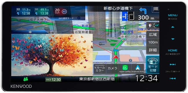 ���󥦥åɡ���®�ʥӡ�7V��200mm�磻�ɥ�ǥ롡MDV-M712W