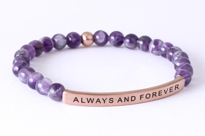 ALWAYS AND FOREVER (Amethyst/Small)