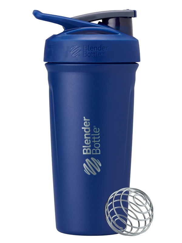 BlenderBottle Strada Stainless Steel 24oz Cobalt ֥ܥȥ ȥ顼 ƥ쥹 24 Х