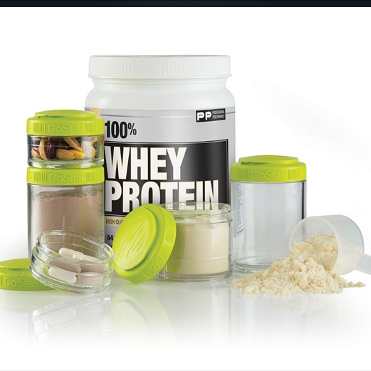 BlenderBottle GoStak Starter 4Pack Black ֥ܥȥ å ֥å