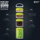 BlenderBottle GoStak Starter 4Pack Pink ֥ܥȥ å ԥ