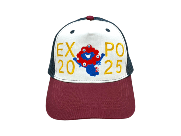 EXPO2025　5パネルメッシュキャップ　