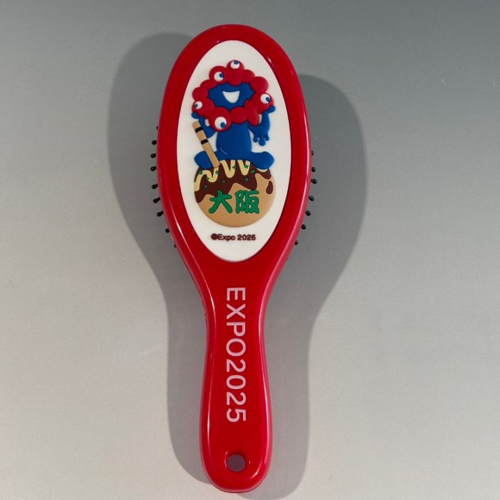 EXPO2025　ミャクミャクヘアブラシ　たこ焼き　赤