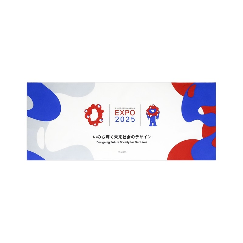 EXPO2025 ミャクミャク  手ぬぐい WORLD