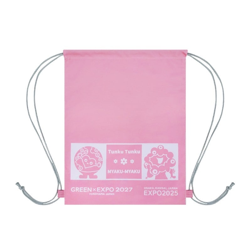 EXPO2025 ミャクミャク 【トゥンクトゥンク】 ナップザック ピンク