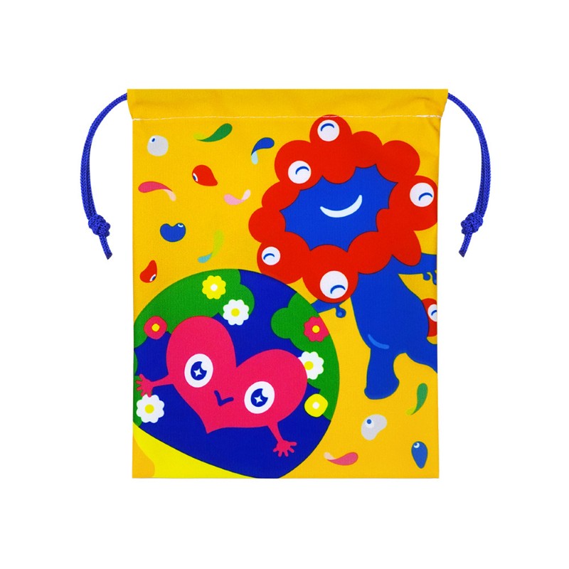 EXPO2025 ミャクミャク 【トゥンクトゥンク】 巾着 オレンジ