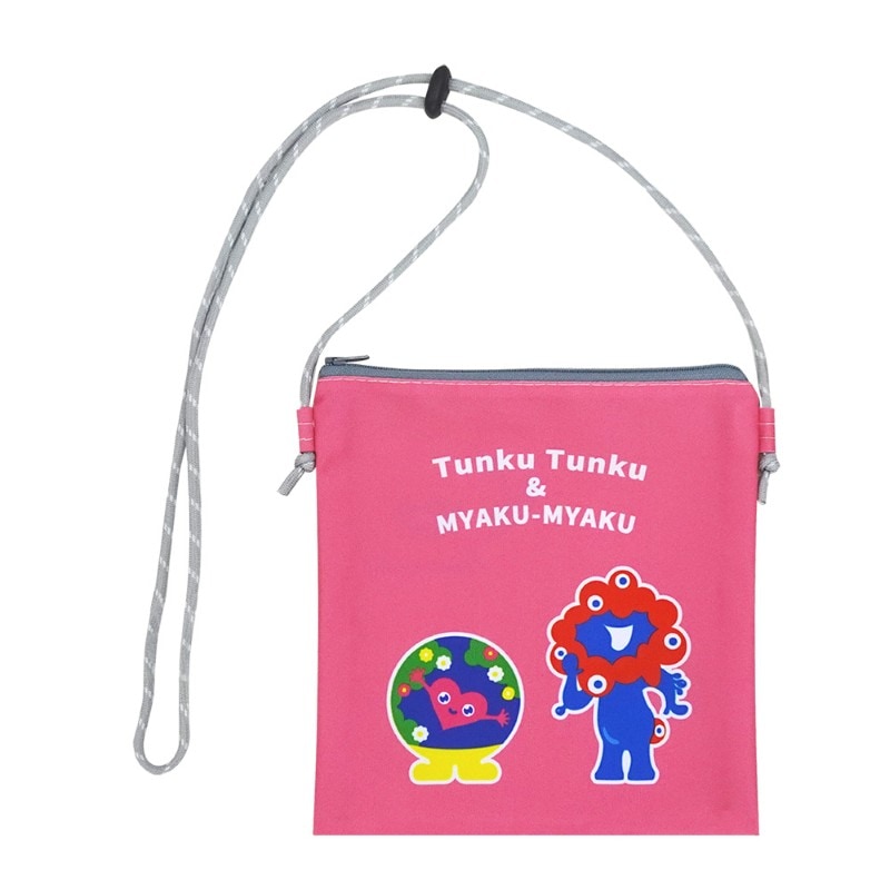 EXPO2025 ミャクミャク 【トゥンクトゥンク】 ショルダーポーチ ピンク