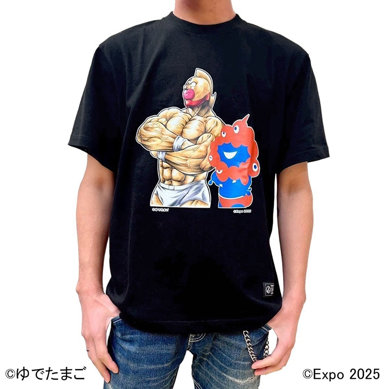 EXPO2025 ミャクミャク キン肉マンコラボ Tシャツ ブラック M