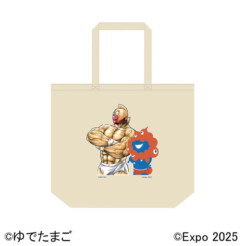 EXPO2025 ミャクミャク キン肉マンコラボトートバッグ/ナチュラル