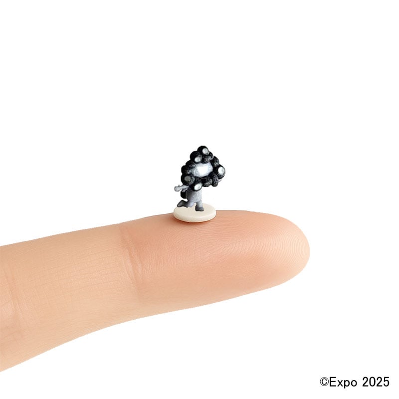 EXPO2025 ミャクミャク ミニミニフィギュア 黒ミャクミャク 【3体セット】