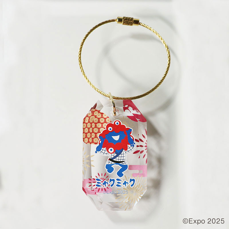 EXPO 2025 ミャクミャク クリスタルチャーム 祭 | キーホルダー