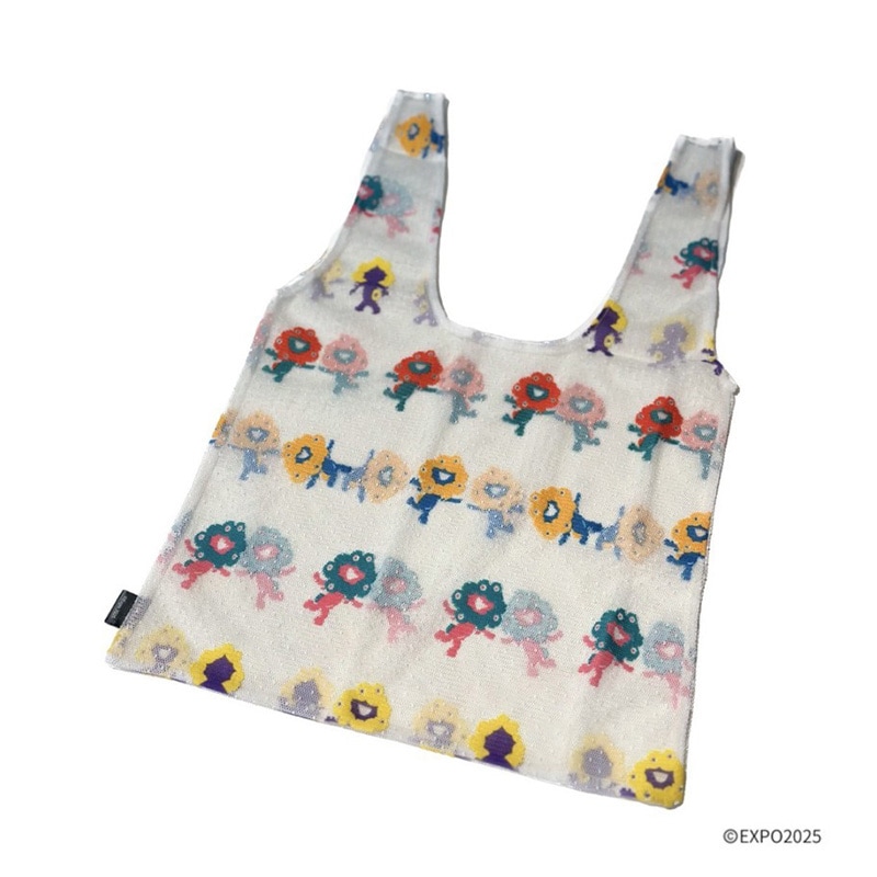 EXPO2025 ミャクミャク レースのオシャレBAG LLY/020 （ボーダーカラー