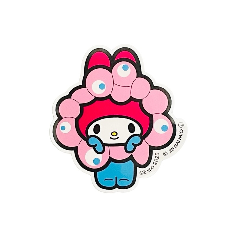 EXPO2025 【サンリオキャラクターズ】 ミャクミャクなりきりアパレルステッカー全身　マイメロディ　