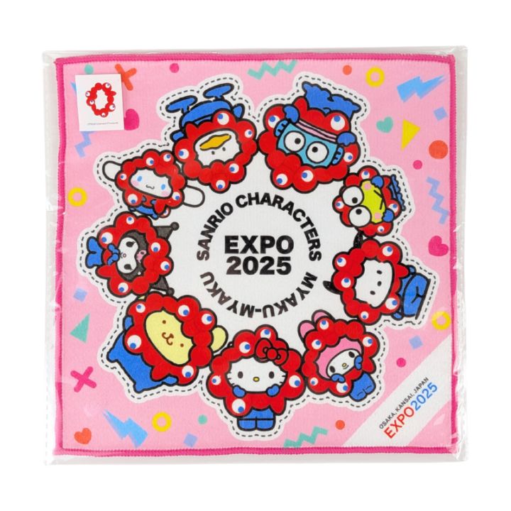EXPO2025 【サンリオキャラクターズ】ミャクミャクなりきり ミニタオル