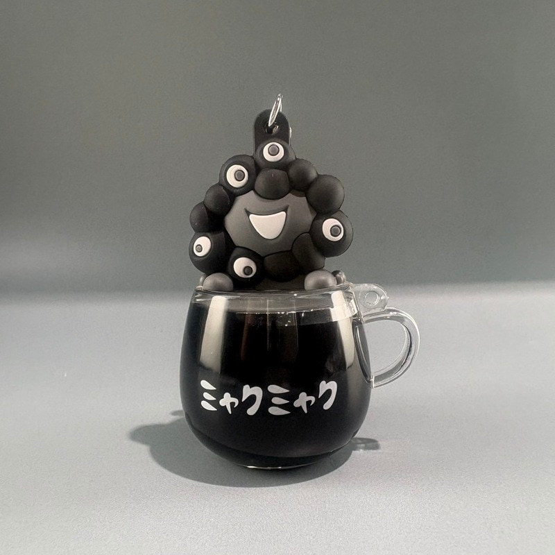 EXPO2025  ミャクミャクウォーターインキーホルダー　モノクロ