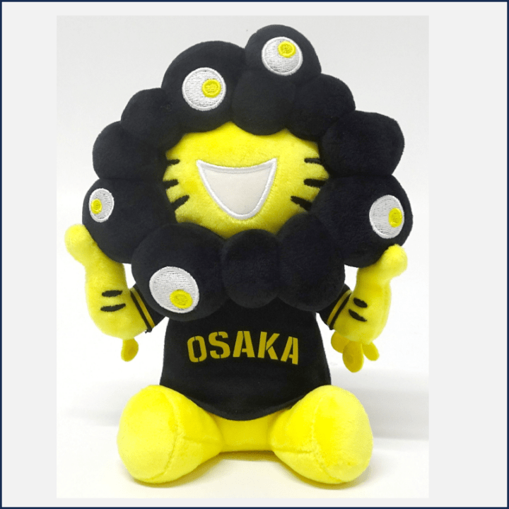 EXPO2025 ミャクミャク タイガース　ぬいぐるみ　ブラック