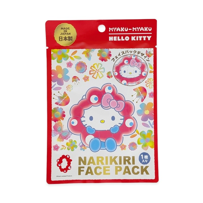 EXPO2025  【サンリオキャラクターズ】ミャクミャク なりきり カラー（フラワー）フェイスパック ハローキティ
