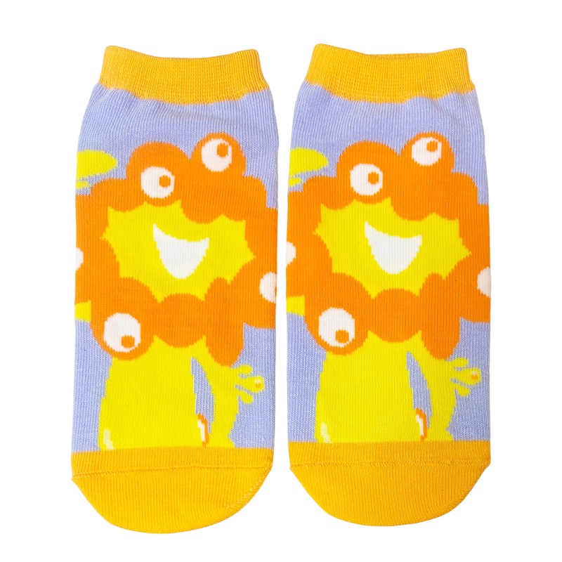 EXPO2025 ミャクミャク 靴下 SMA/240 黄 レディース
