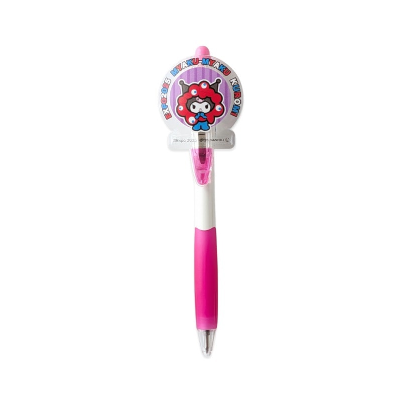 EXPO2025 【サンリオキャラクターズ】　ミャクミャク　ダイカットクリップボールペン　クロミ