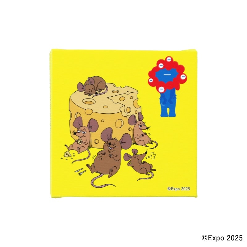 EXPO2025 十二支とミャクミャク ジクレーキャンバス 【子