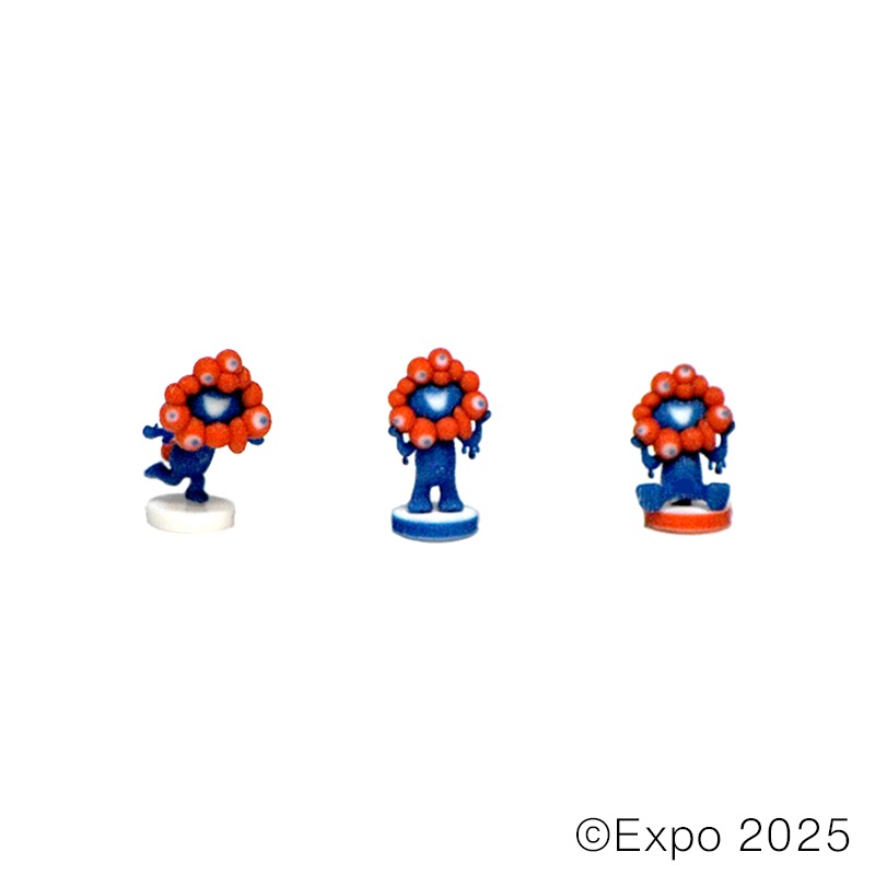 ミャクミャク　5点セット EXPO2025 ミャクミャク ミニミニフィギュア 新仕様版 【3体セット