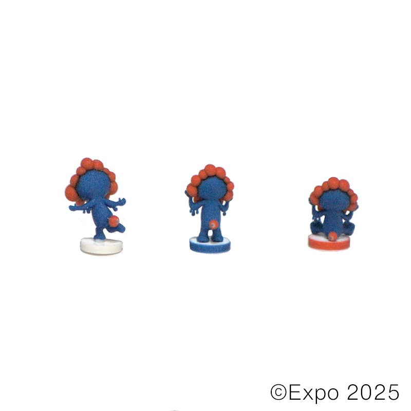 EXPO2025 ミャクミャク ミニミニフィギュア 新仕様版 【3体セット
