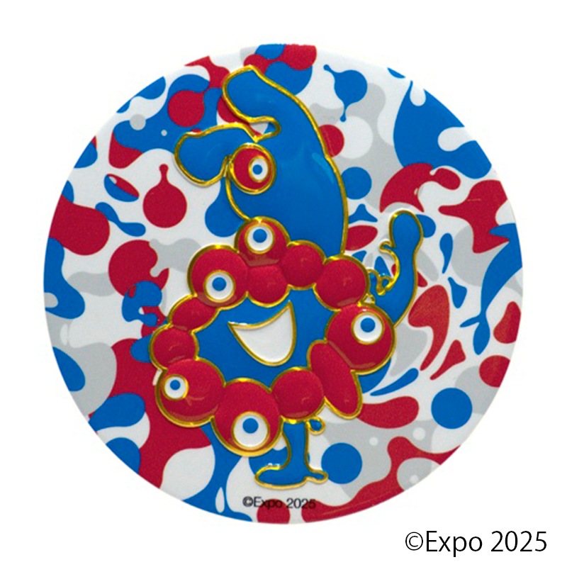 EXPO2025 ミャクミャク 彫金ステッカー 