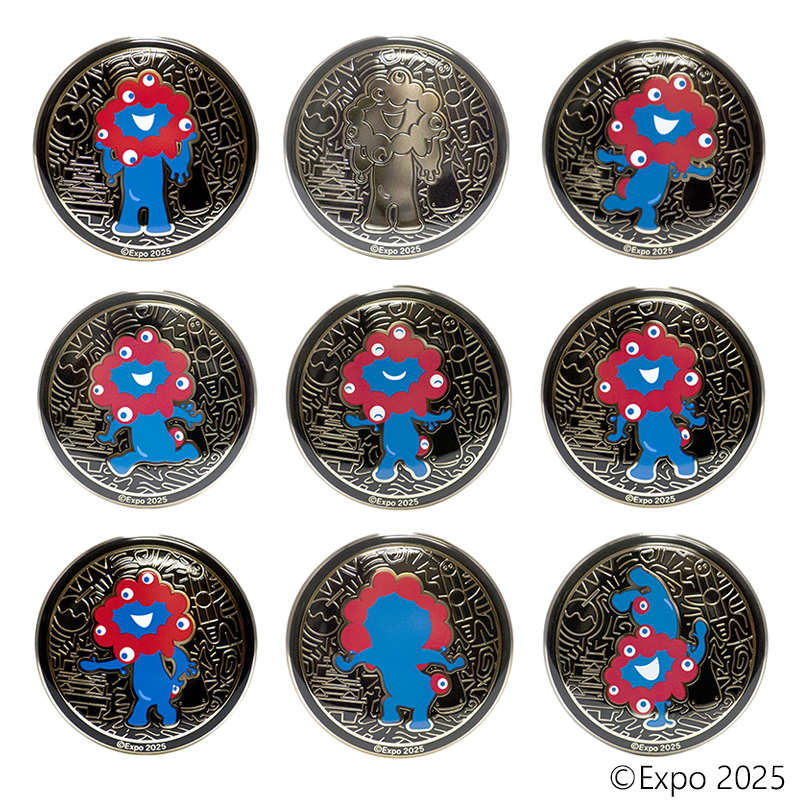 EXPO2025 ミャクミャク メタルアートバッジ