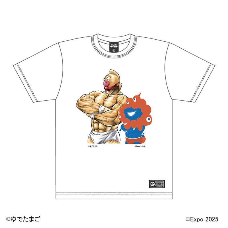 キン肉マン　ミャクミャク　Tシャツ　白ホワイト　Lサイズ 楽天市場】【キン肉マン】KING Tシャツ［ホワイト］/KINNIKUMAN TOHOKU Tシャツ・アパレル