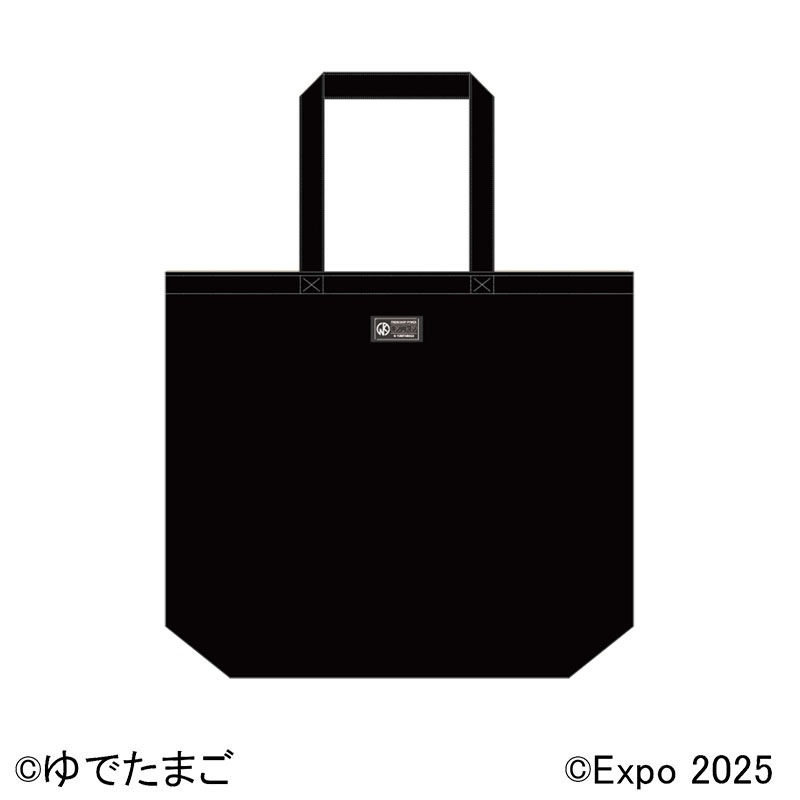 EXPO2025 ミャクミャク キン肉マンコラボトートバッグ/ブラック