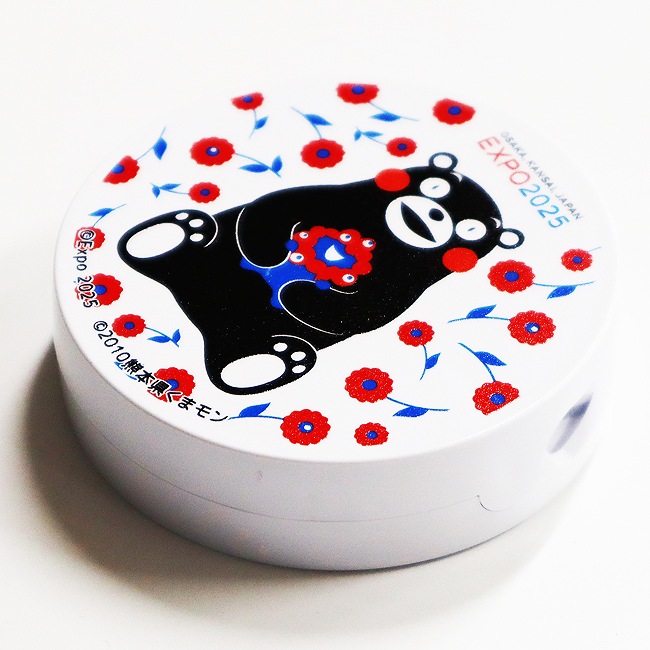 EXPO2025 ミャクミャク 【くまモン】 丸型マグネットクリップ（C：抱っこ）