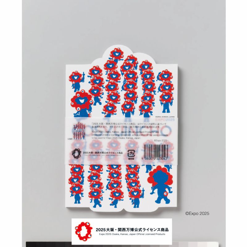 ＥＸＰＯミャクミャク御朱印帳24Ｐ 凸凹版Ｃ