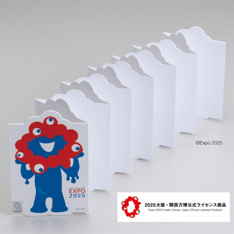 ＥＸＰＯミャクミャク御朱印帳24P 凸凹版Ｄ