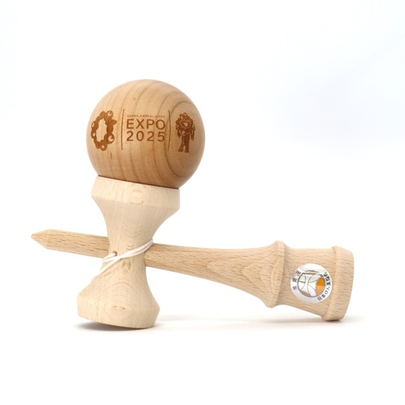 EXPO2025 一体型B　けん玉（KENDAMA) 　木地