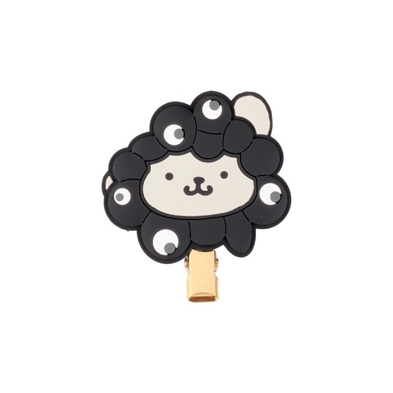 EXPO2025  【サンリオキャラクターズ】ミャクミャクなりきりマルチクリップ　モノクロ　ポムポムプリン