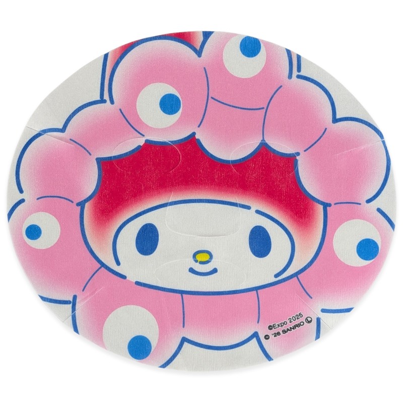 EXPO2025  【サンリオキャラクターズ】ミャクミャク なりきり カラー（フラワー）フェイスパック マイメロディ