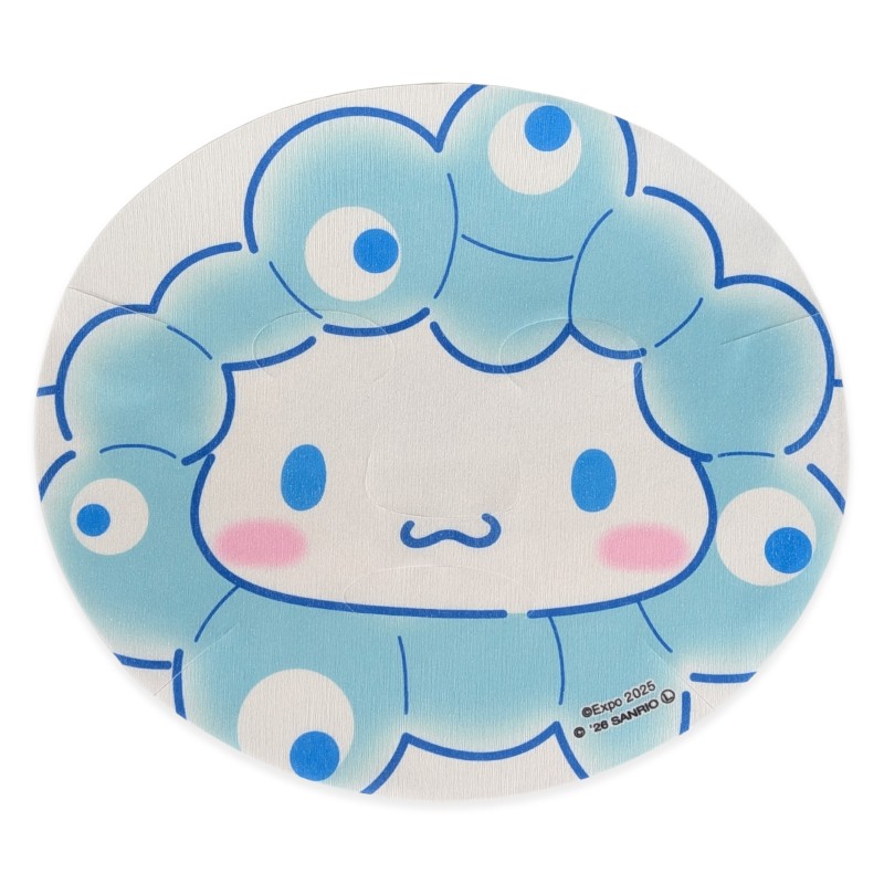 EXPO2025  【サンリオキャラクターズ】ミャクミャク なりきり カラー（フラワー）フェイスパック シナモロール