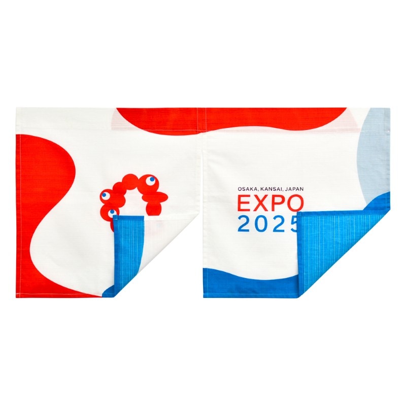 EXPO2025 公式ロゴ 暖簾（のれん）