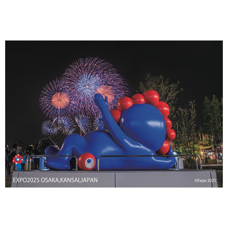 万博花火ポストカードセット5枚組