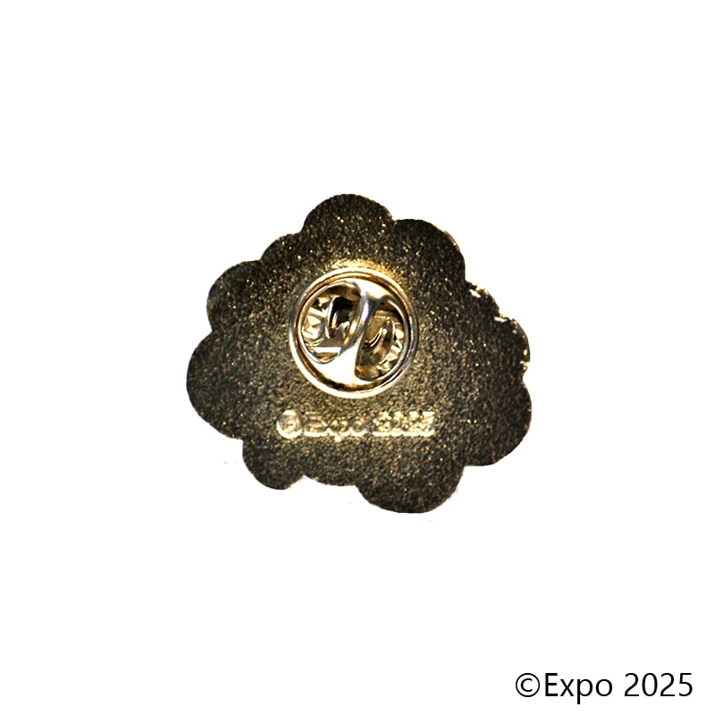 EXPO2025 ミャクミャク フルカラー3Dピンズ 黒ミャクミャク | バッジ