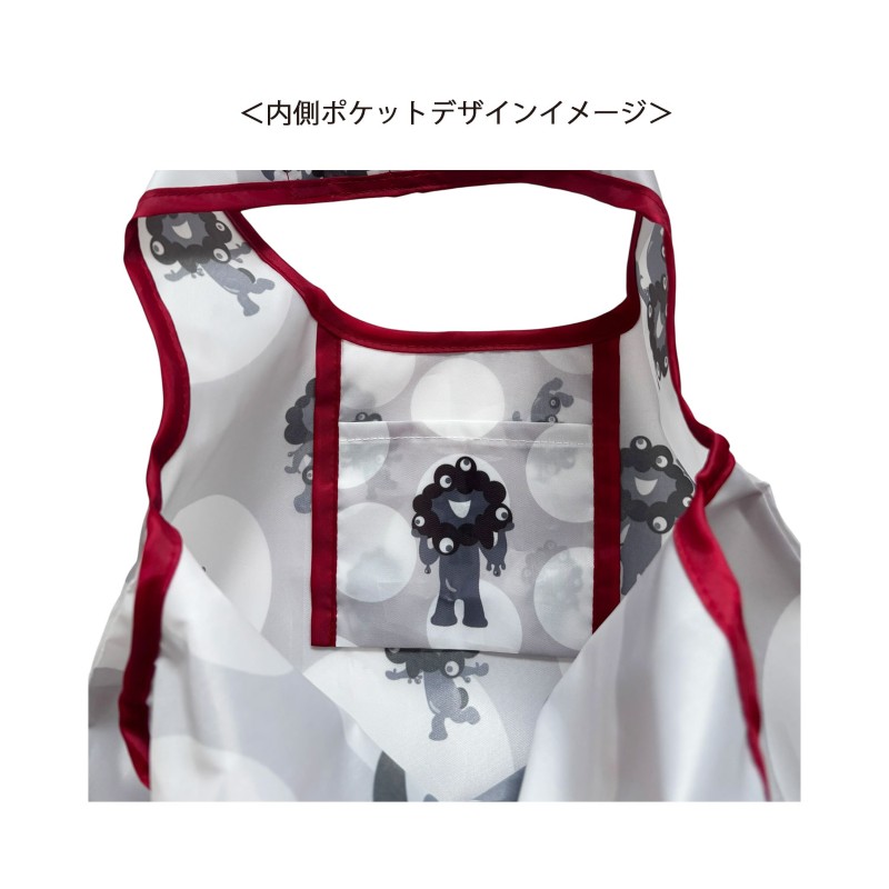 EXPO2025 ミャクミャク ショピングバッグS ドット 黒 SMA/194