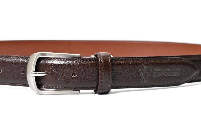 EXPO2025 ミャクミャク ベルトOBA0650ダークブラウン