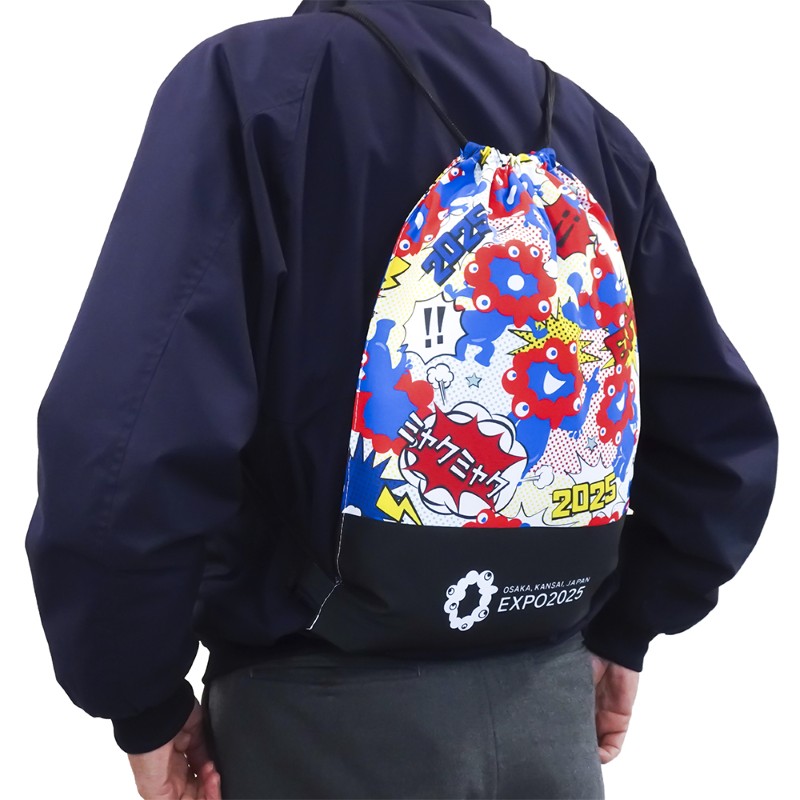 EXP02025 ミャクミャク ナップザック ポップアート | ファッション雑貨