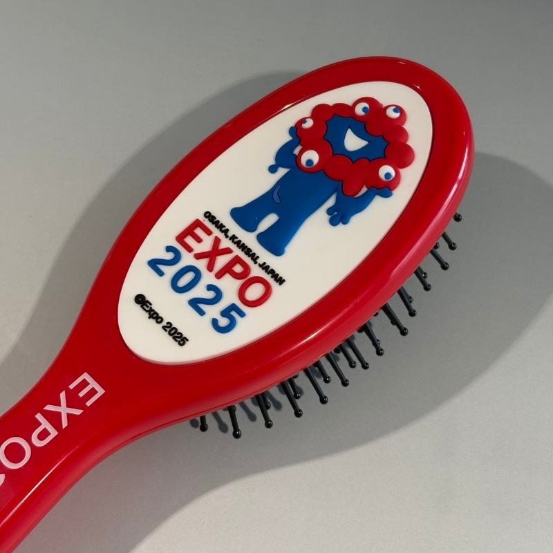 【新品未使用】EXPO2025 ミャクミャクセット※バラ売り不可 EXPO2025 ミャクミャクヘアブラシ 立ち赤 | 美容用品 | EXPO2025