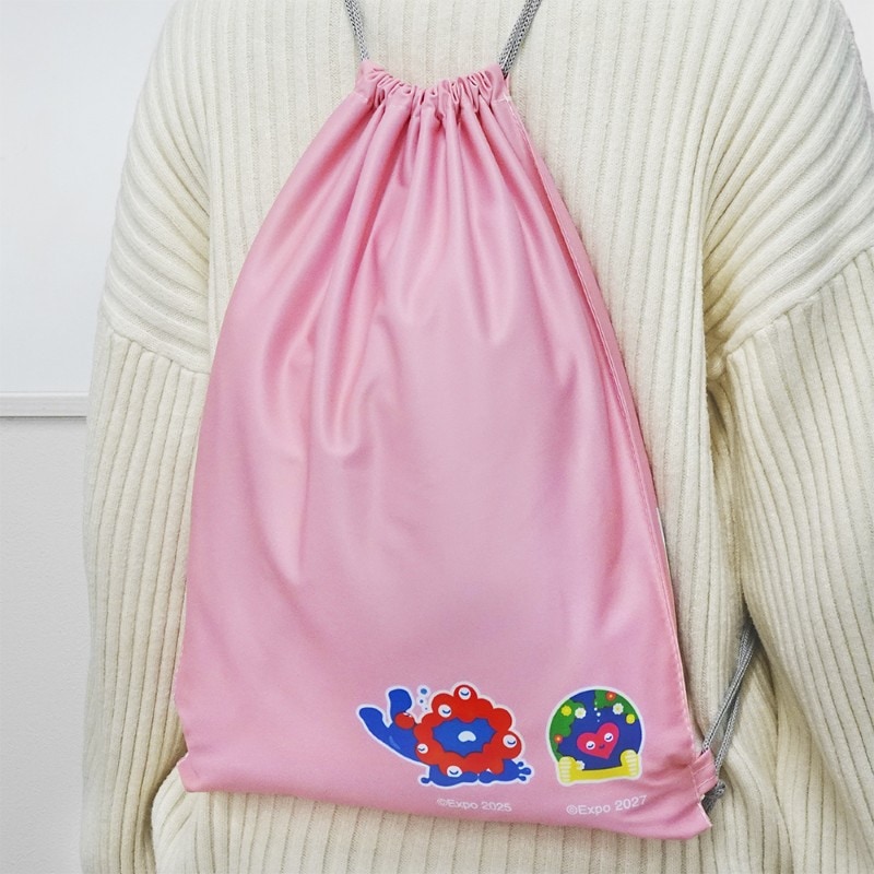 EXPO2025 ミャクミャク 【トゥンクトゥンク】 ナップザック ピンク