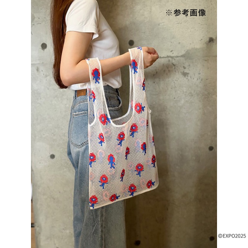 レースのおしゃれBAG EXPO2025 ミャクミャク レースのオシャレBAG LLY/026 （モノトーン
