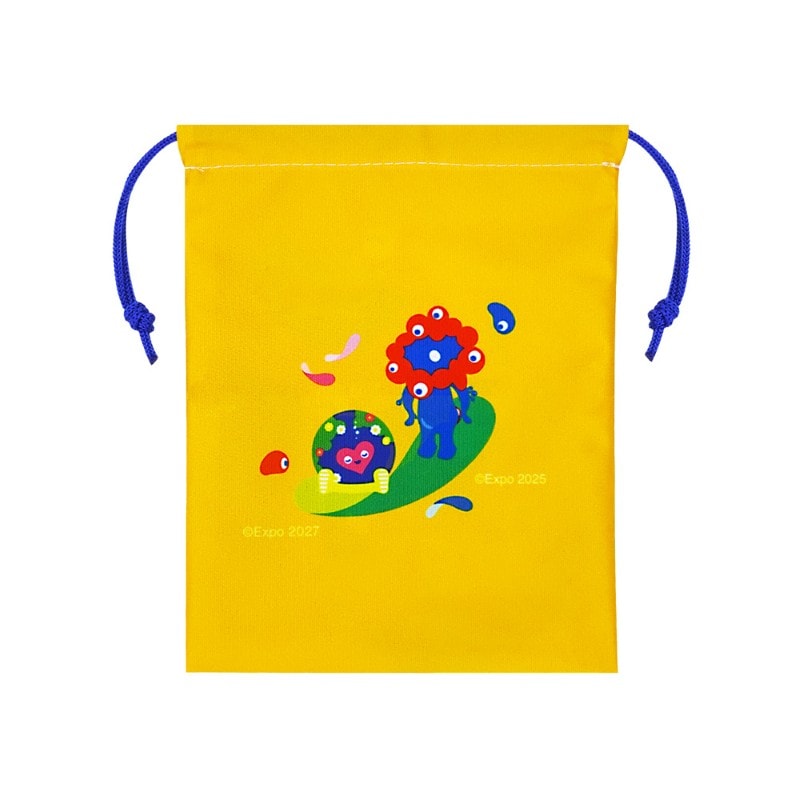 EXPO2025 ミャクミャク 【トゥンクトゥンク】 巾着 オレンジ