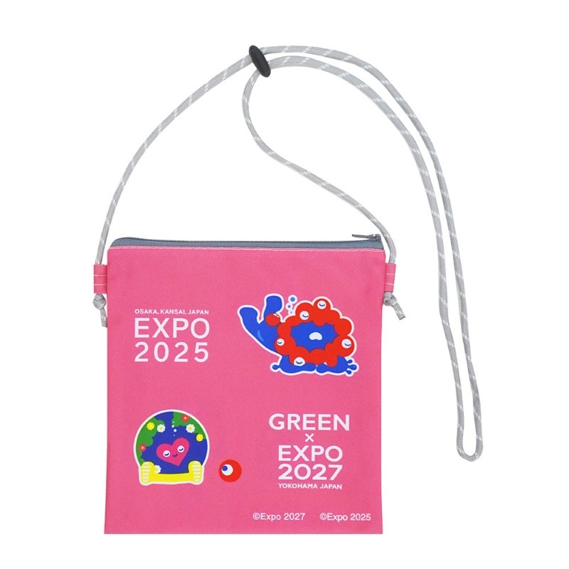 EXPO2025 ミャクミャク 【トゥンクトゥンク】 ショルダーポーチ ピンク