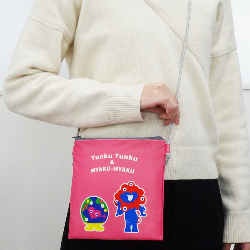 EXPO2025 ミャクミャク 【トゥンクトゥンク】 ショルダーポーチ ピンク
