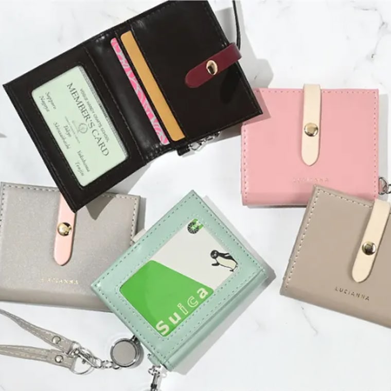 二つ折りカードケース 本革製 二つ折りカードケース「OVER カジュアルカードケース